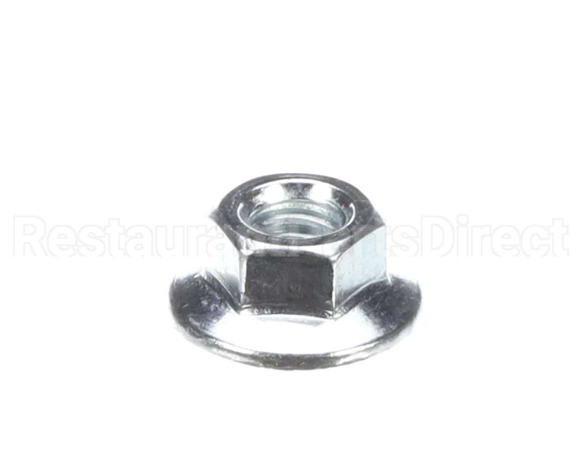 W0611082 Grindmaster Cecilware Nut, 5/16-18 Hx Serrated Flng Locking, G