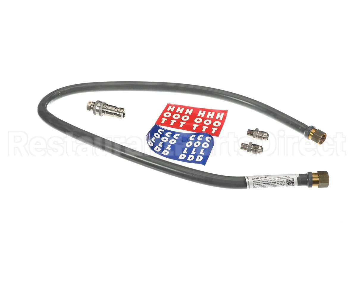 W25BP2Q48 Dormont Hi-Psi Water Connector, 1/4 Dia., 48 L,