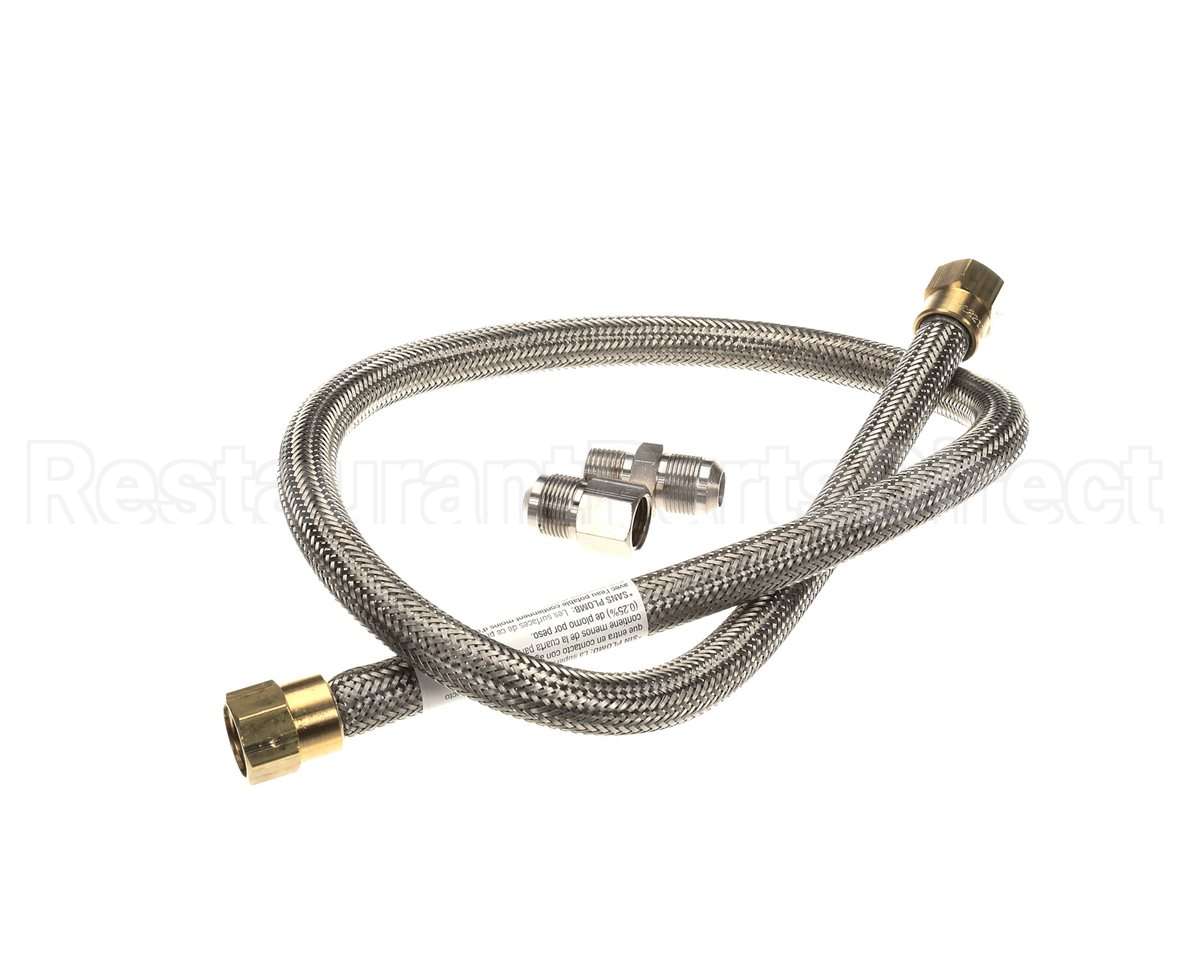 W50B48 Dormont Hi-Psi Water Connector, 1/2 Dia., 48 L