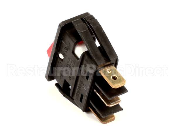 WC-166 Wilbur Curtis Switch, Warmer (Red) 250V Neon