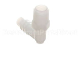 WC-2510 Wilbur Curtis Elbow, 3/8 Barb X 1/4 Mpt Plas