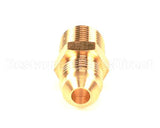 WC-2605 Wilbur Curtis Connector, 3/8 Flare X 3/8 Npt