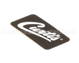 WC-38198 Wilbur Curtis Label, Cover-Up Black W/Curtis