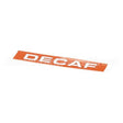 WC-38281 Compatible Curtis Label, Decaf Orange