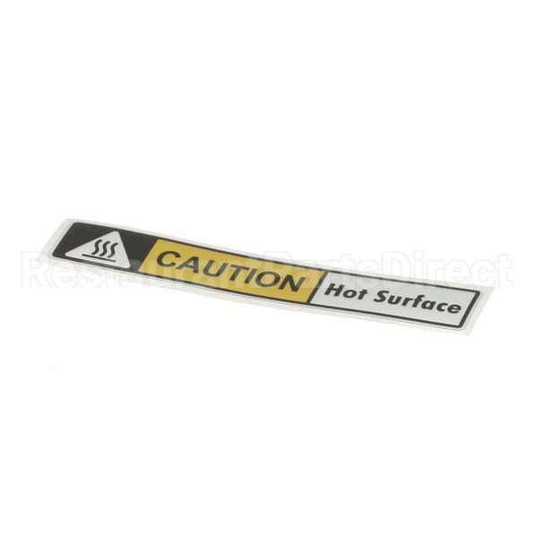WC-38310 Compatible Curtis Label, Gem Models, Caution Hot Surface