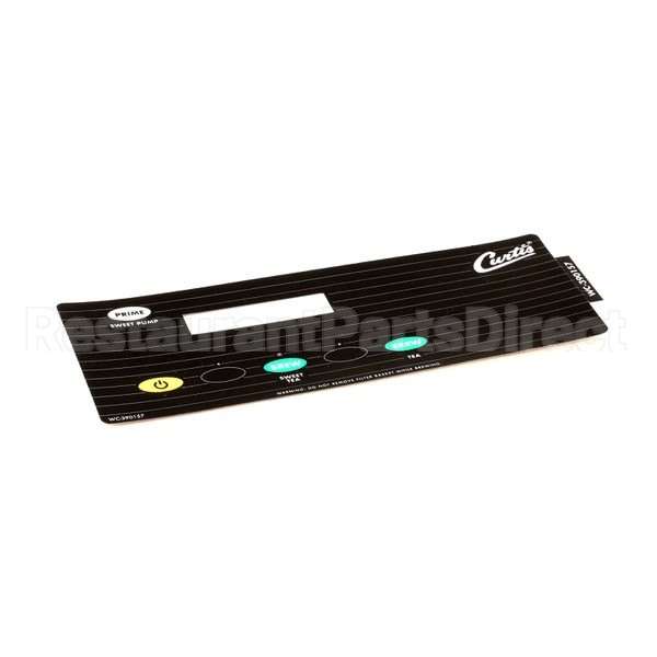 WC-390157 Compatible Curtis Label, Ucm Overlay Stb Curtis