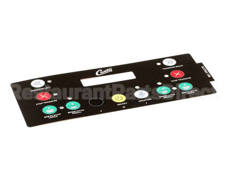 WC-390278 Wilbur Curtis Label, Ucm Banquet Brewer Curt