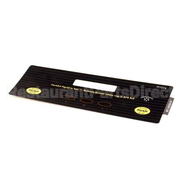 WC-39350-01 Compatible Curtis Label, Ucm Panel Pcgt4 Curtis