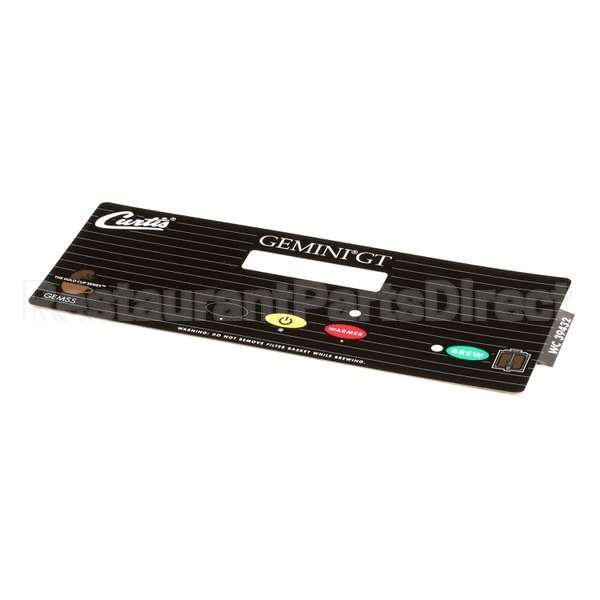 WC-39432 Compatible Curtis Label, Ucm Overlay Single 1-Ba