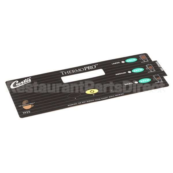 WC-39444 Compatible Curtis Label, Ucm Overlay 3-Batch Tp2