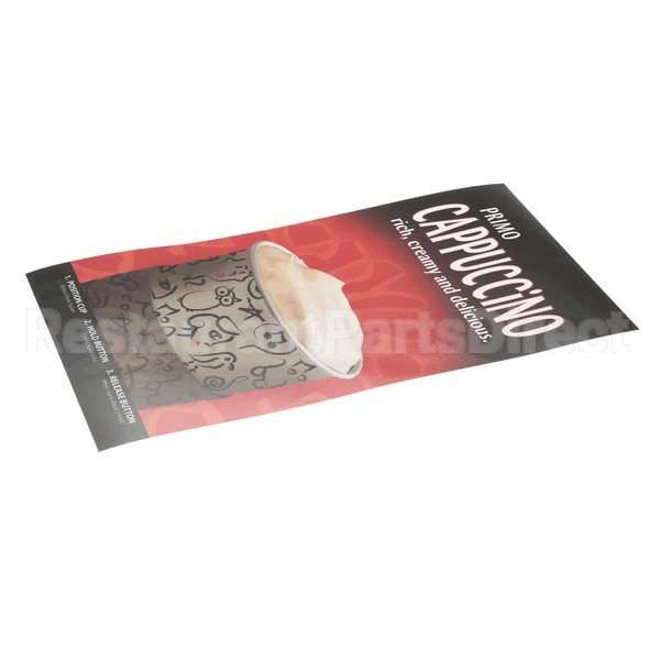 WC-39483 Compatible Curtis Film, Light Box Cafe Pc3 Curti