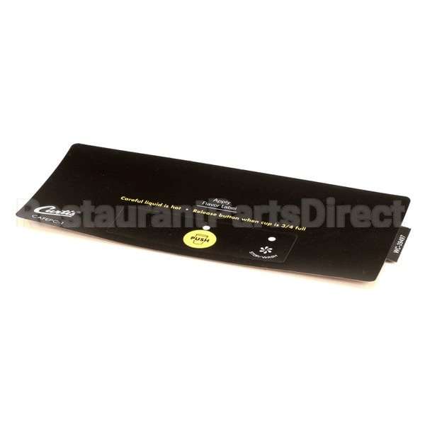 WC-39497 Compatible Curtis Label, Assembly Control Panel Smar