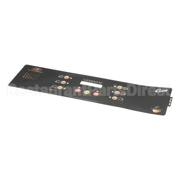 WC-39744 Compatible Curtis Label, Ucm Overlay Dual Twin 3