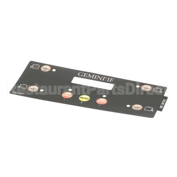 WC-39756 Compatible Curtis Label, Ucm Overlay Panel 2-Bat
