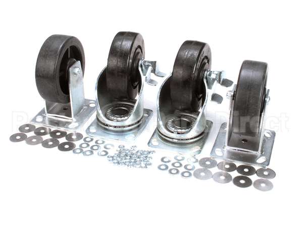 WS-20804 Wells Caster Assembly 2Fix 2Swivel Fs