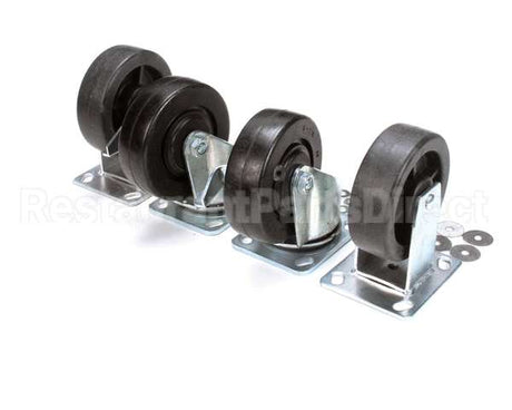WS-20804 Wells Caster Assembly 2Fix 2Swivel Fs