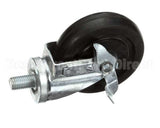 WS-21372 Wells Caster-Swivel W/Brake,5 Tall