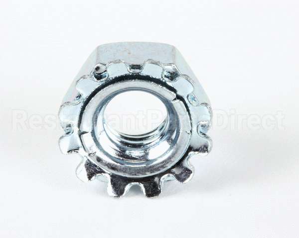 WSH248 Bki Washered Locknut, 1/4-20 Zinc