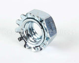 WSH248 Bki Washered Locknut, 1/4-20 Zinc