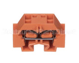 X40012-4R Globe Connecting Block 4-Con Orange
