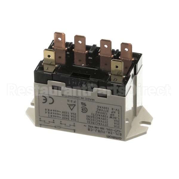XFFA0005 Compatible Vollrath Relay, Dpst, 200-240V Coil