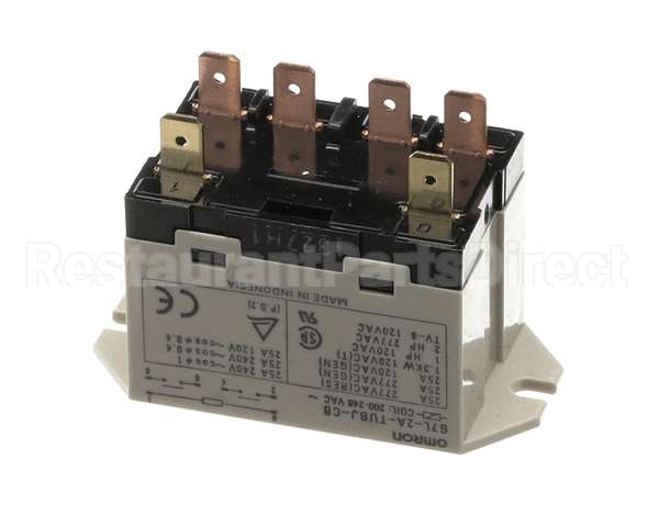 XFFA0005 Vollrath Relay, Dpst, 200-240V Coil