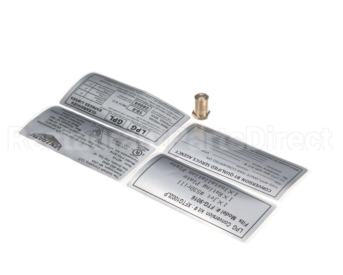 XFTG1002LP Vollrath Conversion Kit Propane