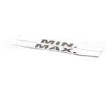 Z000558 Groen Label Maximum Minimum