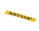 Z072141 Groen Label Combo Warning