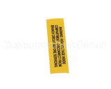Z072141 Groen Label Combo Warning