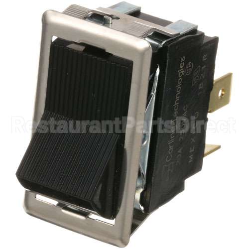 Z1164503 Compatible Blodgett Switch, On/Off Black Rocker