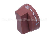 ZCV-2090 Crown Verity Knob, Pilot, Mcb, Red - Plasti