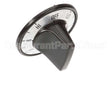 ZHW-10518 Crown Verity Control Knob, Silver, Numbered